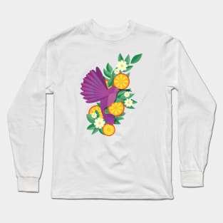 Tropical Hummingbird Long Sleeve T-Shirt